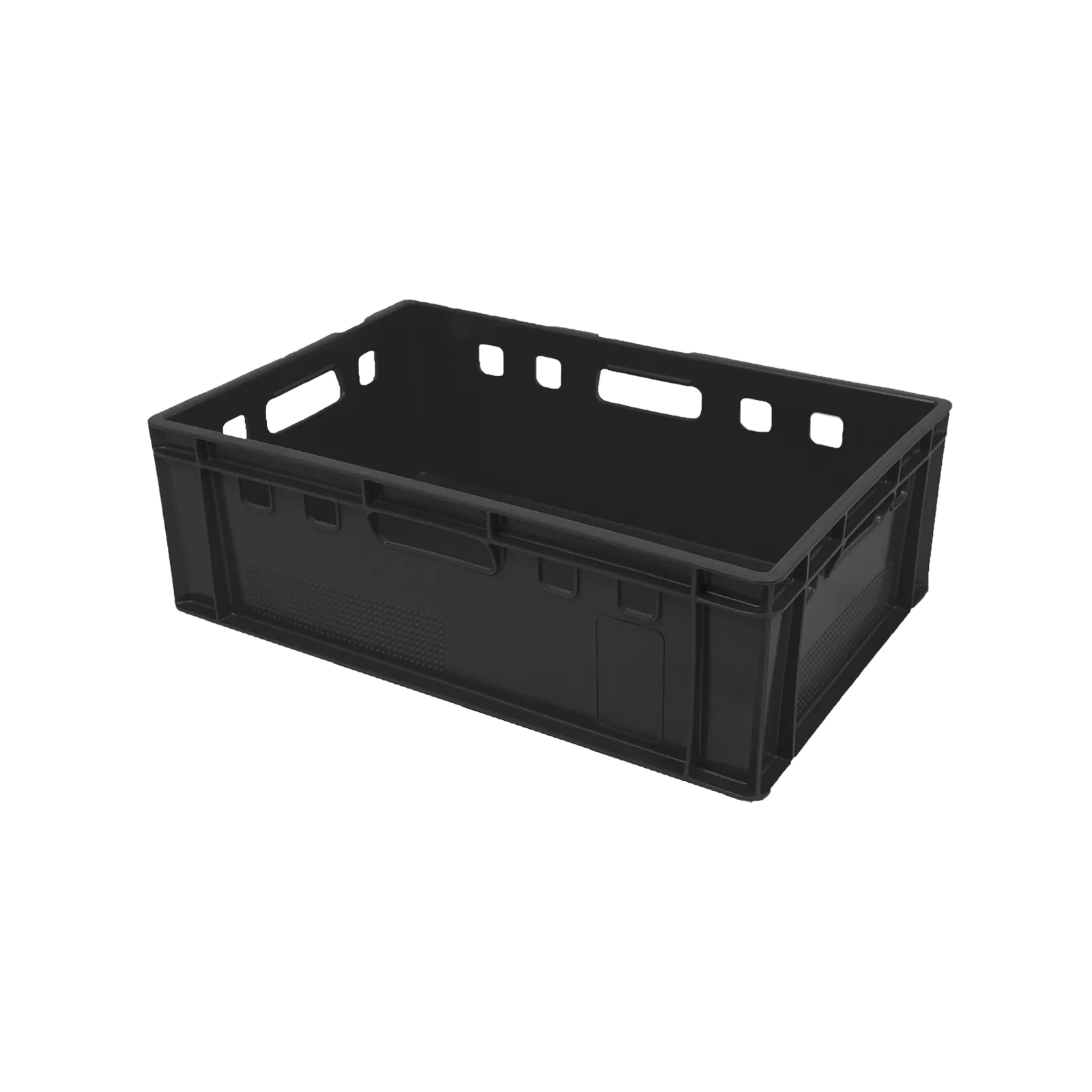 e2 vleeskrat 600x400x200 zwart