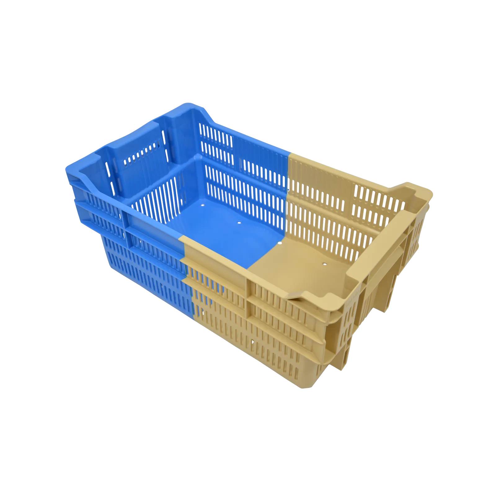 nestbare fruitbak 500x300x210 geperforeerd