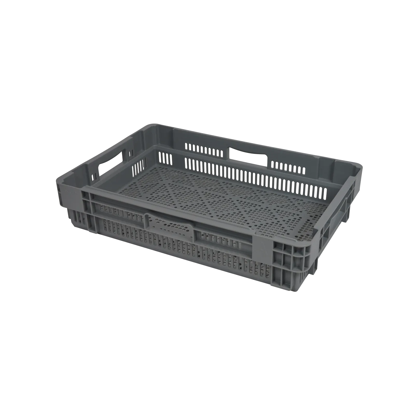 nestbare stapelbak 600x400x144 geperforeerd