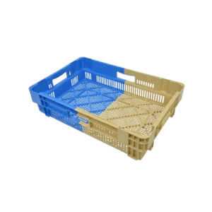 nestbare stapelbak 600x400x147 geperforeerd