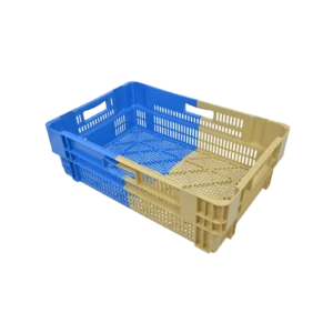 nestbare stapelbak 600x400x183 geperforeerd