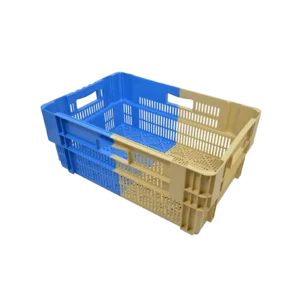 nestbare stapelbak 600x400x246 geperforeerd