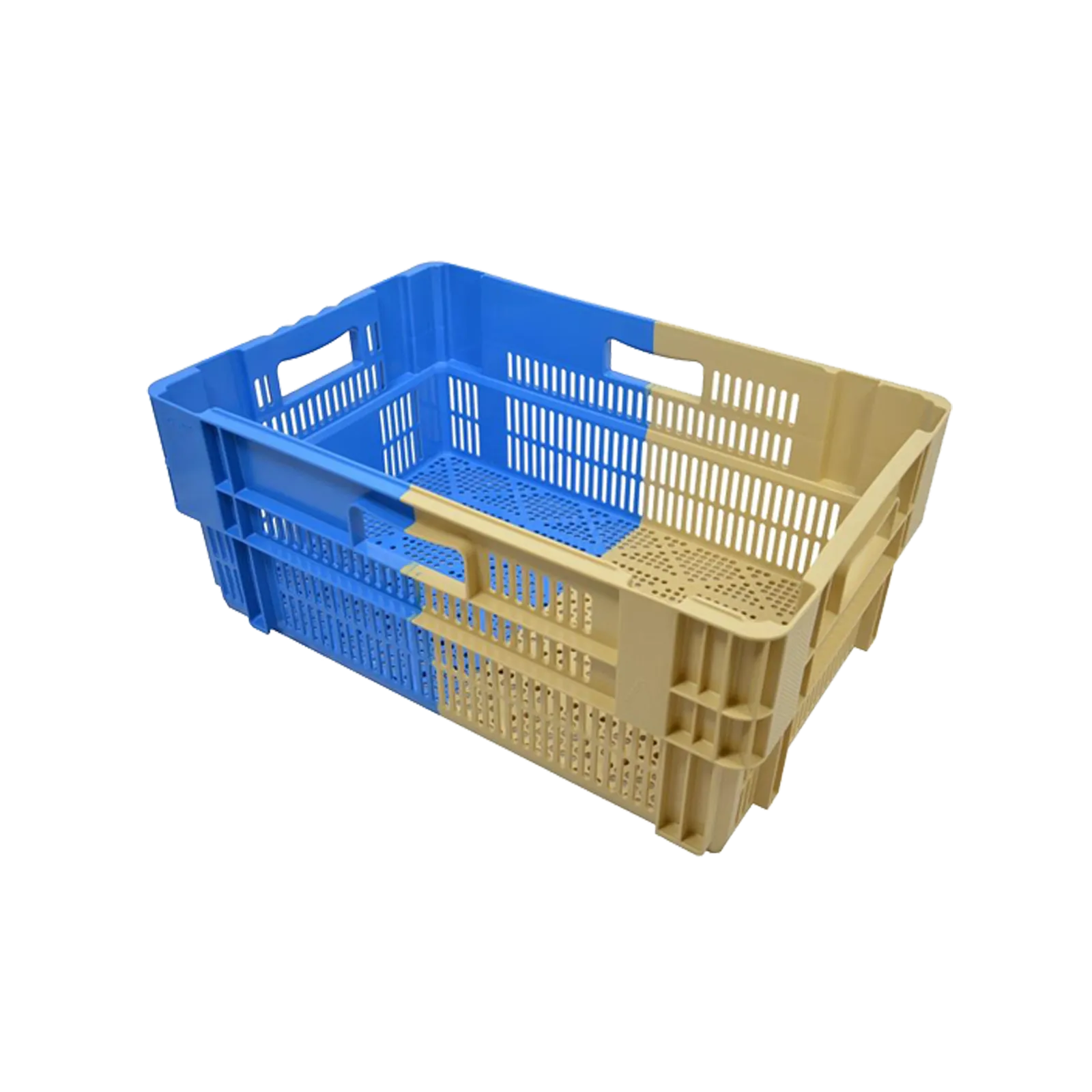 nestbare stapelbak 600x400x246 geperforeerd