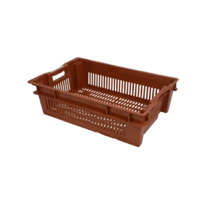 nestbare stapelbak 600x400x170 geperforeerd