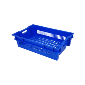 nestbare stapelbak 600x400x150 geperforeerd